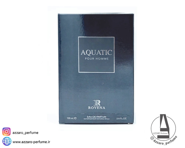 ادکلن مردانه روونا مدل AQUATIC رایحه آکوا بولگاری حجم 100 میل_فروشگاه اینترنتی آرایشی بهداشتی آزارو در شیراز