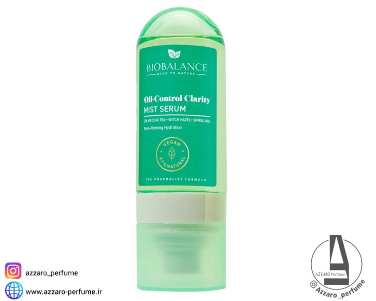 اسپری سرم میست بیو بالانس bio balance کنترل کننده چربی پوست حجم 80 میل _فروشگاه اینترنتی آرایشی بهداشتی آزارو در شیراز