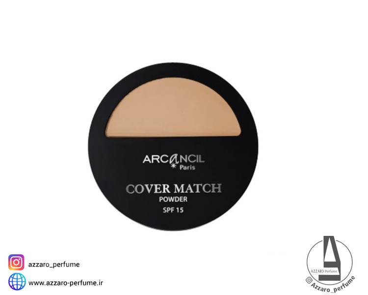 پنکیک آرکانسیل ARCANCIL مدل COVER MATCH حجم 9 گرم_فروشگاه اینترنتی آرایشی بهداشتی آزارو در شیراز
