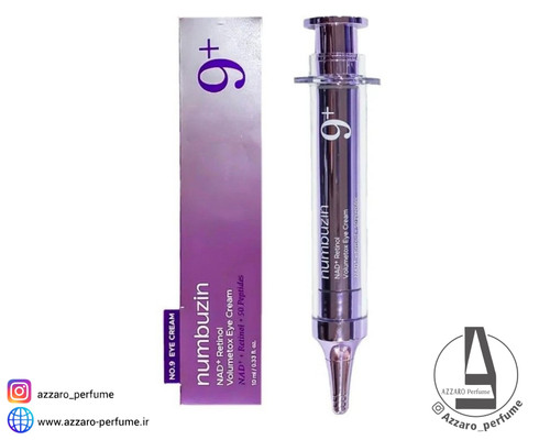 کرم دور چشم نامبوزین شماره ۹ (Numbuzin No.9) | ضدچروک و حجمدهنده با NAD+ و رتینول حجم 10 میل_فروشگاه اینترنتی آرایشی بهداشتی آزارو در شیراز