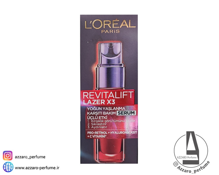 سرم لورال رویتالیفت لیزر ضد چروک لورال حجم 30 میل_فروشگاه اینترنتی آرایشی بهداشتی آزارو در شیراز