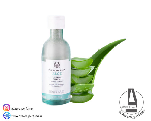 تونر پاک کننده بادی شاپ مناسب پوست حساس حجم 250 میل_فروشگاه اینترنتی آرایشی بهداشتی آزارو در شیراز