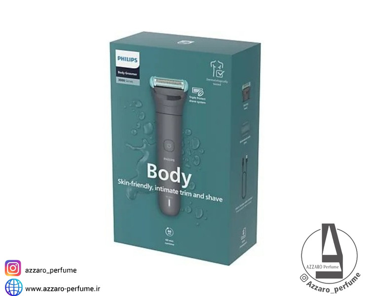 ماشین اصلاح بدن فیلیپس (بادی گروم) مدل BG3480/15_فروشگاه اینترنتی آرایشی بهداشتی آزارو در شیراز