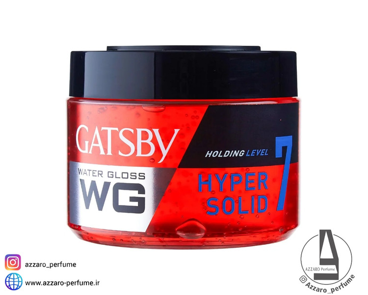 ژل موی مرطوب و براق گتسبی مدل Hyper Solid حجم 300 گرم-فروشگاه اینترنتی آرایشی بهداشتی آزارو در شیراز