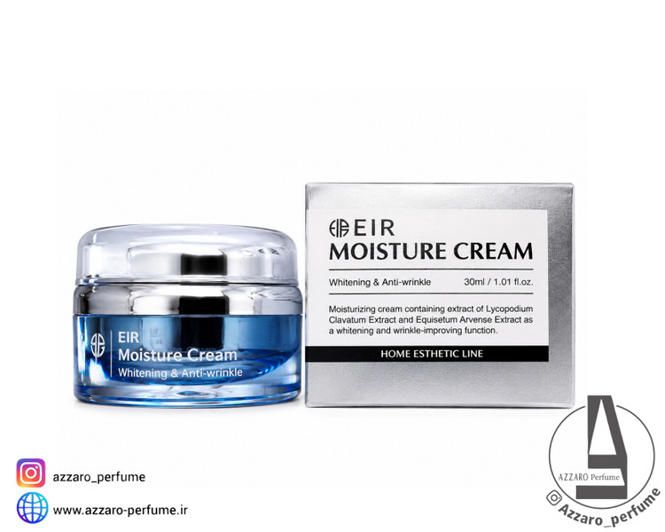 کرم روشن کننده و ضد چروک صورت EIR با خاصیت آبرسانی عمیق حجم 30 میل _فروشگاه اینترنتی آرایشی بهداشتی آزارو در شیراز