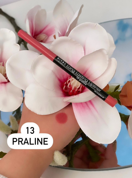 مداد لب پیچی بادوام ریوال Rival شماره 13 praline_فروشگاه اینترنتی آرایشی بهداشتی آزارو در شیراز