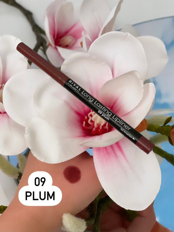 مداد لب پیچی بادوام ریوال Rival شماره 09 plum_فروشگاه اینترنتی آرایشی بهداشتی آزارو در شیراز