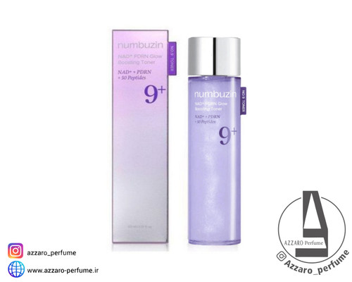 تونر روشنکننده و آبرسان نومبوزین شماره 9 مدل NAD+ PDRN Glow Boosting حجم 150 میل_فروشگاه اینترنتی آرایشی بهداشتی آزارو در شیراز
