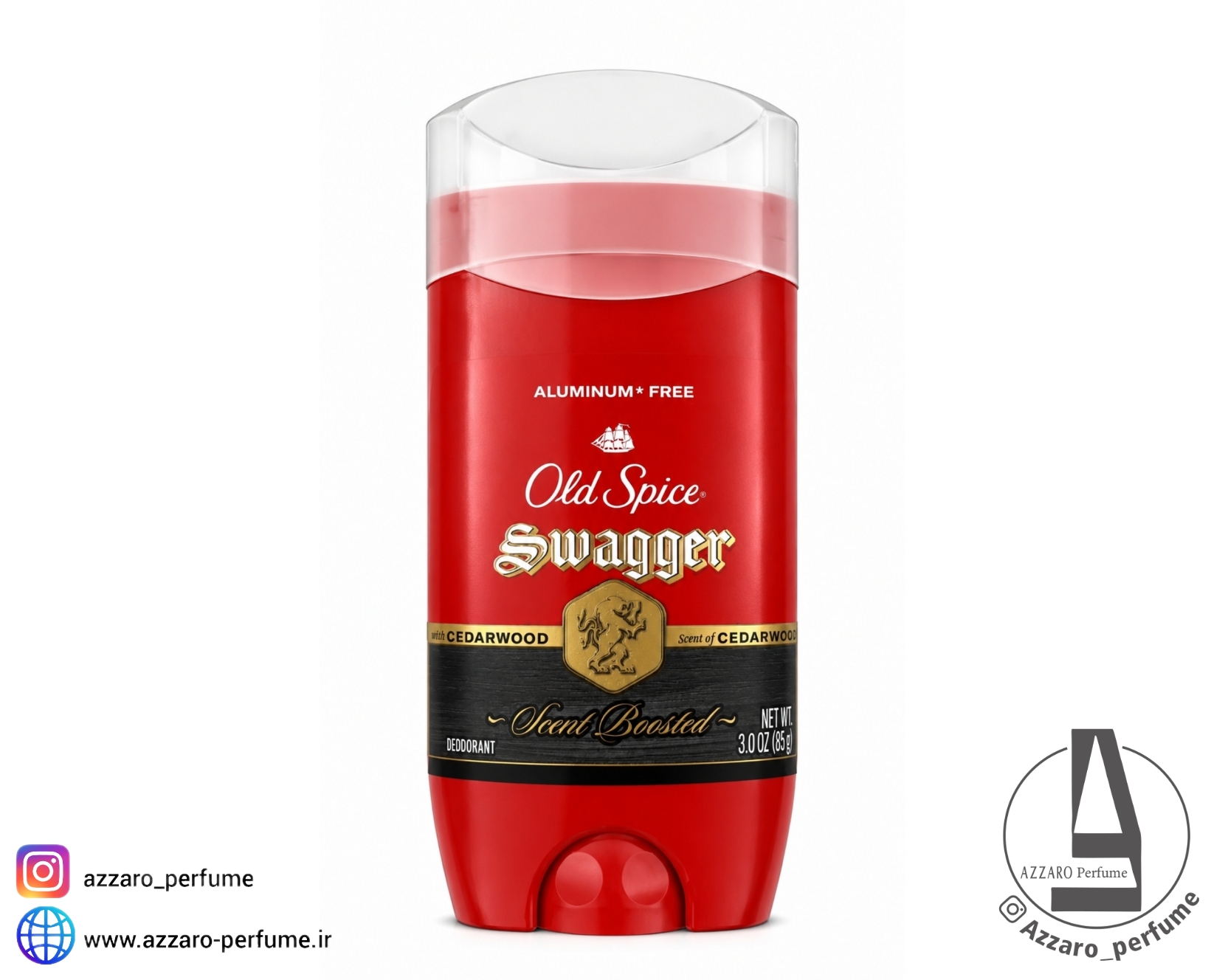 مام استیک اولد اسپایس Swagger Scent Boosted بدون آلومینیوم حجم 85 گرم_فروشگاه اینترنتی آرایشی بهداشتی آزارو در شیراز‌