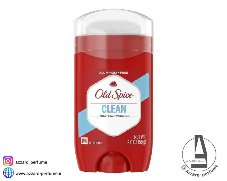 مام استیک اولد اسپایس CLEAN بدون آلومینیوم حجم 56 گرم_فروشگاه اینترنتی آرایشی بهداشتی آزارو در شیراز