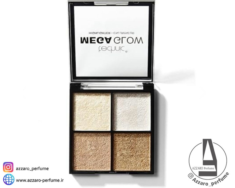 پالت هایلایتر تکنیک Technic مدل مگا گلو Mega Glow_فروشگاه اینترنتی آرایشی بهداشتی آزارو در شیراز