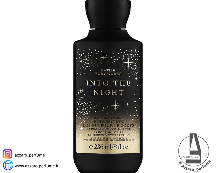 لوسیون بدن بث اند بادی مدل INTO THE NIGHT حجم 236 میل_فروشگاه اینترنتی آرایشی بهداشتی آزارو در شیراز
