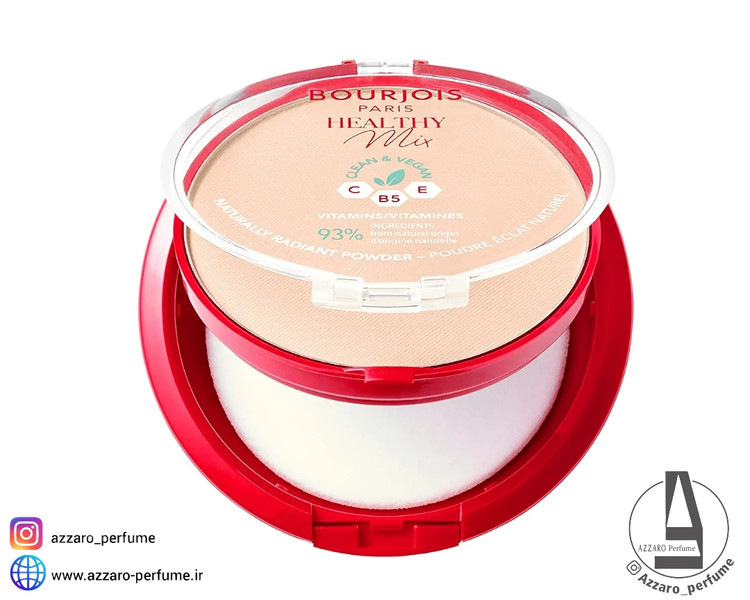 پنکک بورژوا مدل Healthy Mix رنگ Ivory شماره 01 حجم 10 گرم_فروشگاه اینترنتی آرایشی بهداشتی آزارو در شیراز