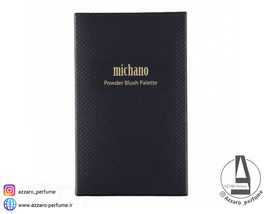 پالت رژگونه 3 رنگ میچانو Michano_فروشگاه اینترنتی آرایشی بهداشتی آزارو در شیراز‌