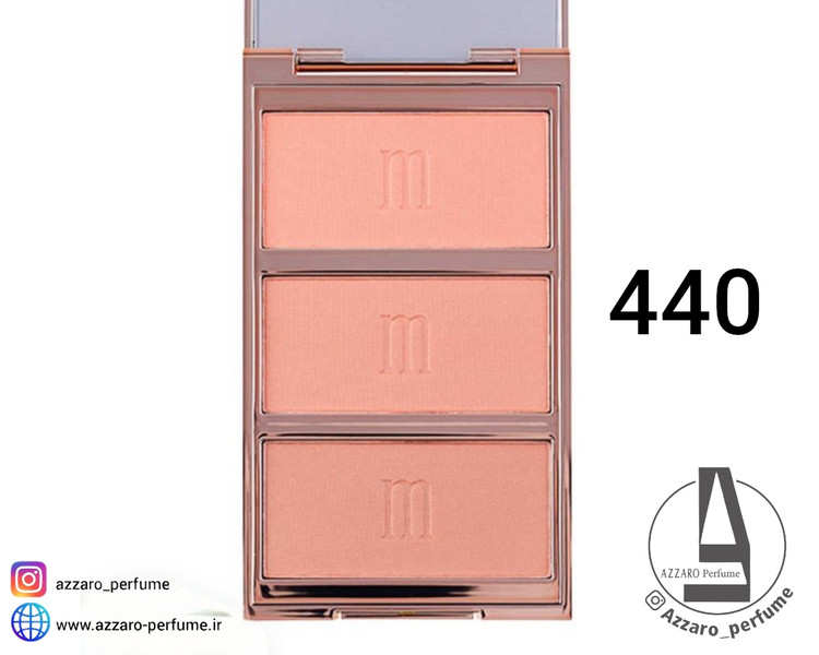 پالت رژگونه 3 رنگ میچانو Michano شماره 440_فروشگاه اینترنتی آرایشی بهداشتی آزارو در شیراز