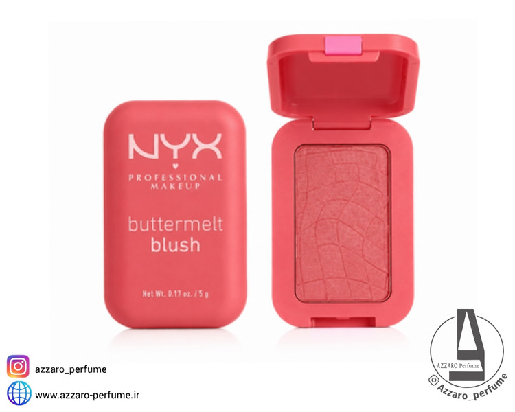 رژ گونه باتر ملت buttermelt نیکس NYX مدل BMBL04 U KNOW BUTTA_فروشگاه اینترنتی آرایشی بهداشتی آزارو در شیراز