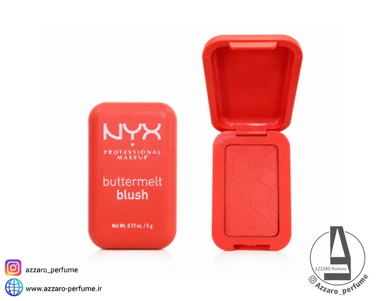 رژ گونه باتر ملت buttermelt نیکس NYX مدل BMBL05 HAD BUTTA_فروشگاه اینترنتی آرایشی بهداشتی آزارو در شیراز