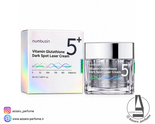کرم ضد لک نامبوزین شماره 5+ Dark Spot Laser Cream حجم 50 میل_فروشگاه اینترنتی آرایشی بهداشتی آزارو در شیراز