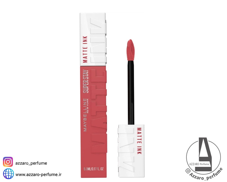 رژ لب مایع میبلین سوپر استی شماره 170 رنگ INITIATOR حجم 5 میل_فروشگاه اینترنتی آرایشی بهداشتی آزارو در شیراز