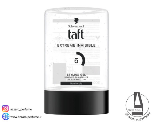 ژل حالت دهنده مو تافت اکستریم اینویزیبل شماره ۵ حجم 300 میل-فروشگاه اینترنتی آرایشی و بهداشتی آزارو در شیراز