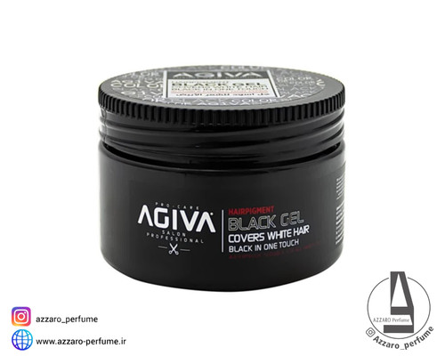 ژل موی سیاه آگیوا مدل HAIR PIGMENT حجم 250 میل_فروشگاه اینترنتی آرایشی بهداشتی آزارو در شیراز