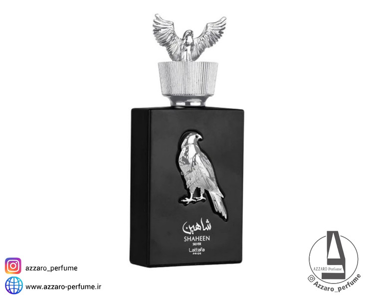 ادکلن لطافه شاهین سیلور shaheen silver حجم 100 میل_فروشگاه اینترنتی آرایشی بهداشتی آزارو در شیراز