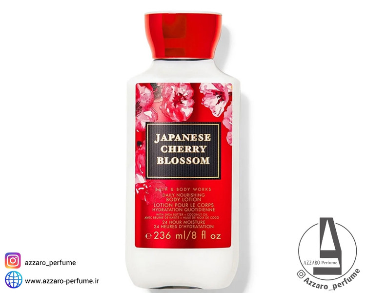 لوسیون بدن بث اند بادی مدل JAPANESE CHERRY BLOSSOM حجم 236 میل_فروشگاه اینترنتی آرایشی بهداشتی آزارو در شیراز