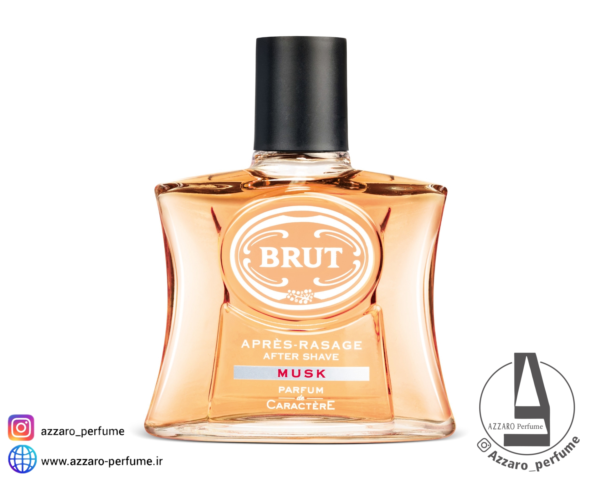 افترشیو مردانه بروت Brut مدل آپریس ریسیج ماسک (Brut Musk) حجم ۱۰۰ میل_فروشگاه اینترنتی آرایشی بهداشتی آزارو در شیراز‌‌