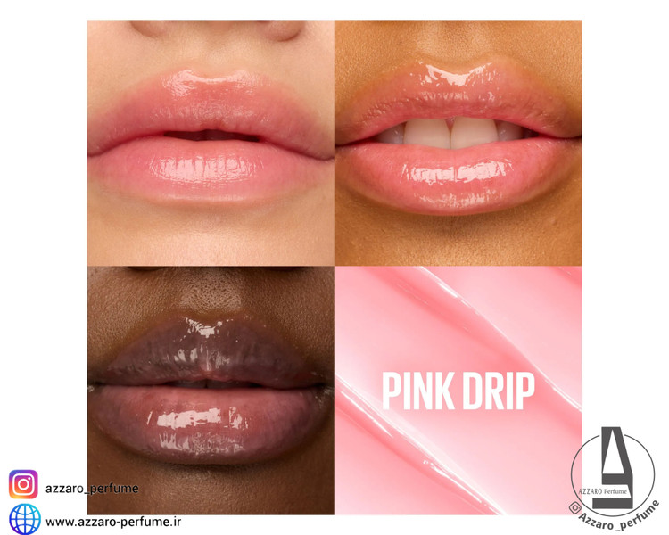بالم لب رنگی و آبرسان میبلین شماره 002 رنگ Pink Drip مدل Lifter Glaze_فروشگاه اینترنتی آرایشی بهداشتی آزارو در شیراز