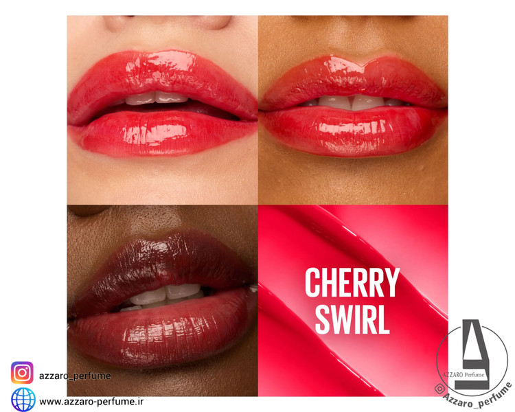 بالم لب رنگی و آبرسان میبلین شماره 004 رنگ Cherry Swirl مدل Lifter Glaze_فروشگاه اینترنتی آرایشی بهداشتی آزارو در شیراز