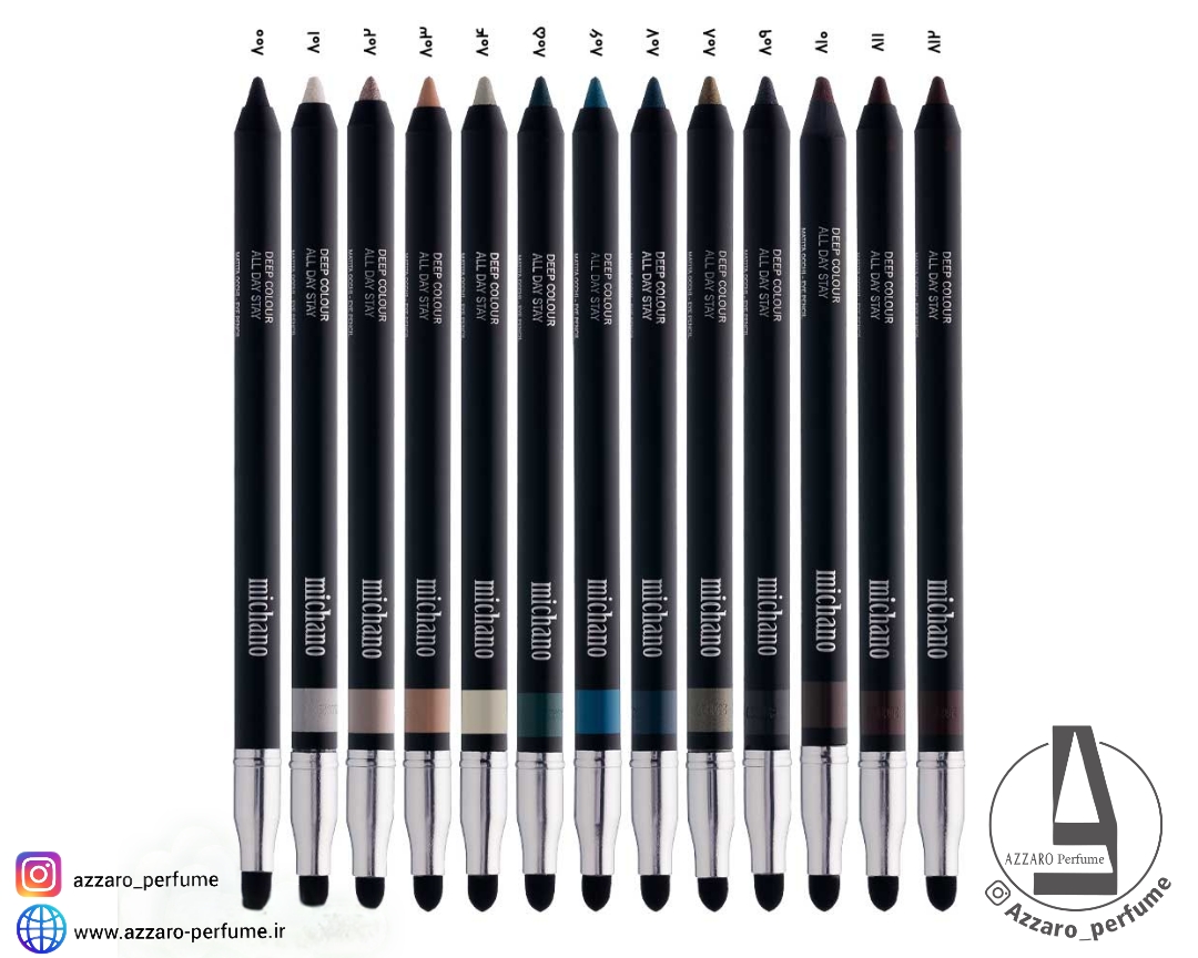مداد چشم رنگی دو سر میچانو MICHANO Eye Pencil_فروشگاه اینترنتی آرایشی بهداشتی آزارو در شیراز‌‌
