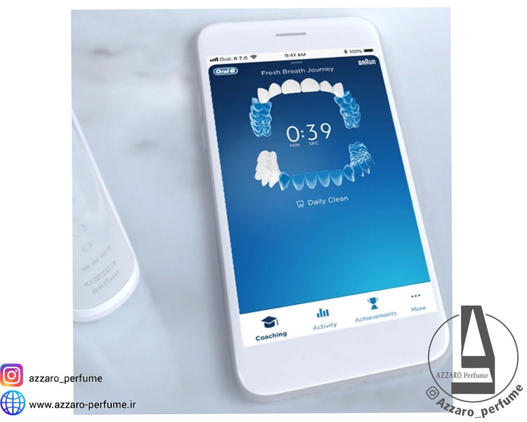 مسواک برقی اورال-بی مدل GENIUS S7500 مجهز به بلوتوث_فروشگاه اینترنتی آرایشی بهداشتی آزارو در شیراز