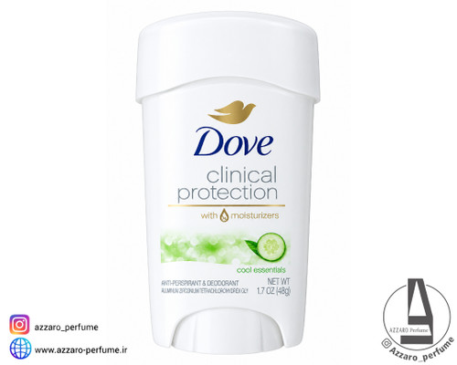 مام کلینیکال داو مدل DOVE COOL ESSENTIALS حجم 48 گرم-فروشگاه اینترنتی آرایشی بهداشتی آزارو شیراز 