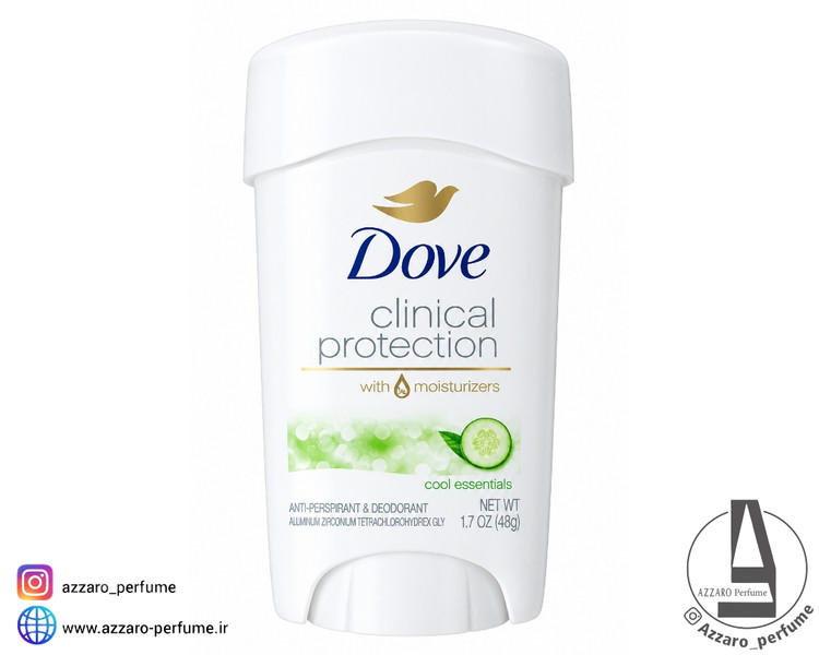 مام کلینیکال داو مدل DOVE COOL ESSENTIALS حجم 48 گرم-فروشگاه اینترنتی آرایشی بهداشتی آزارو شیراز 